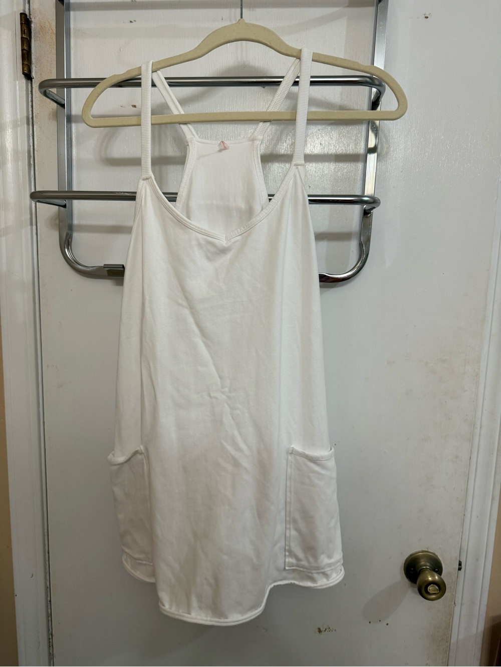 Women's White Pocket Tank Dress - Free People